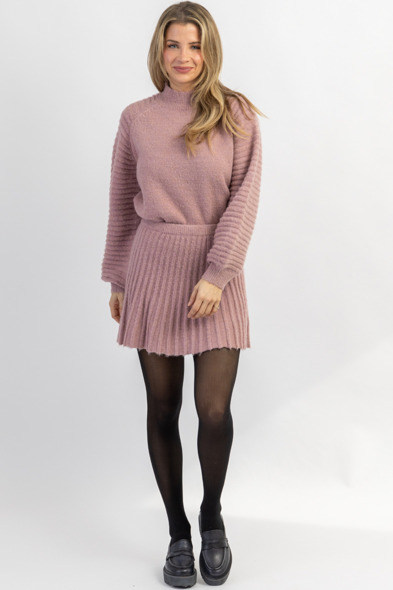 Sweater set with sales skirt