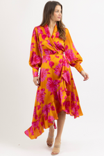 HIBISCUS MANGO MAXI DRESS