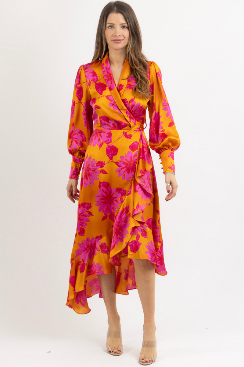 HIBISCUS MANGO MAXI DRESS