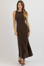 ADELE HIGH SLIT DRESS