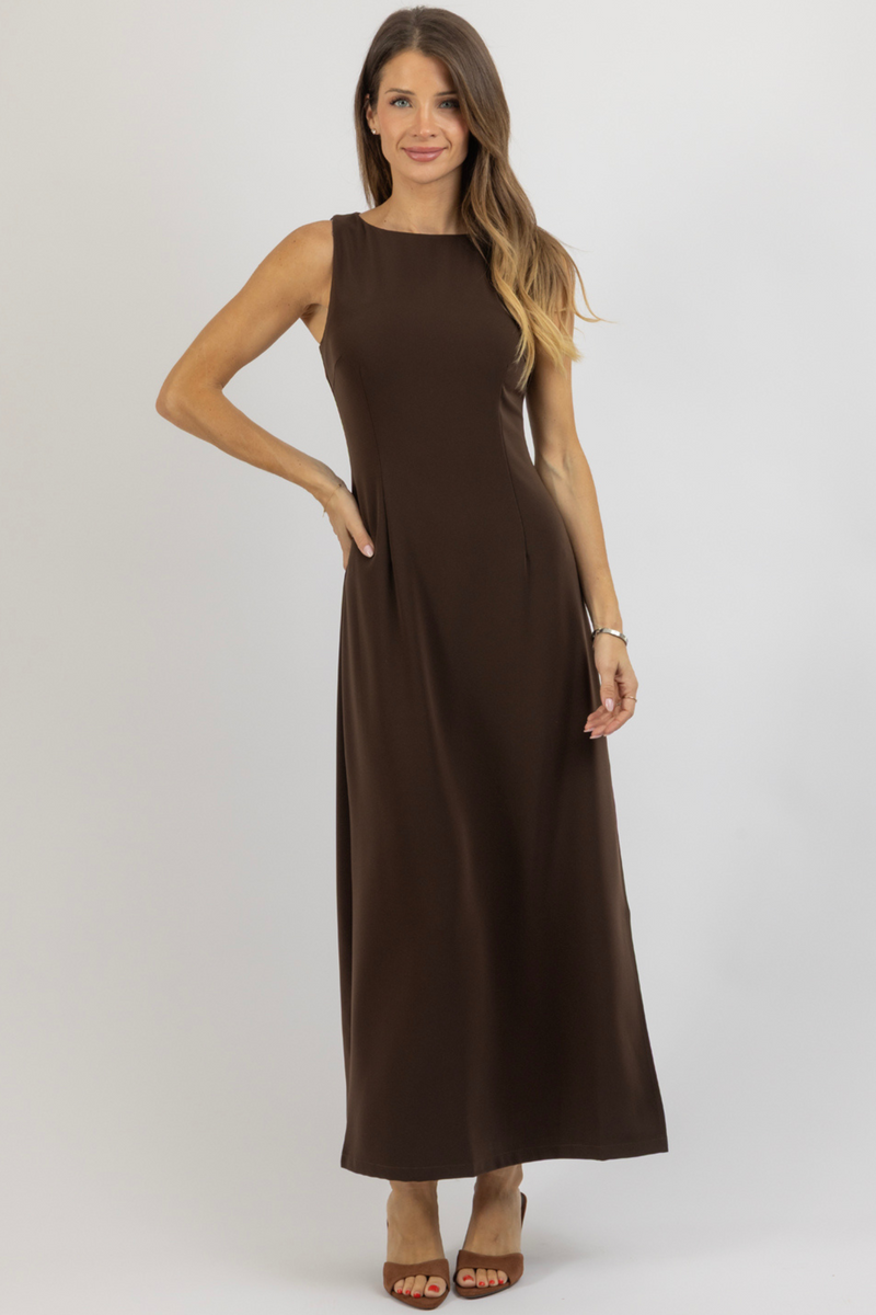 ADELE HIGH SLIT DRESS