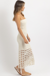 AIELA LINED CROCHET DRESS *BACK IN STOCK*