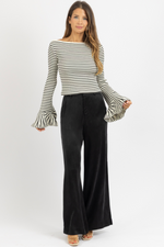 ALEXI MIDNIGHT BLACK PANTS