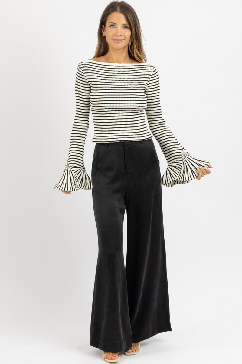 ALEXI MIDNIGHT BLACK PANTS