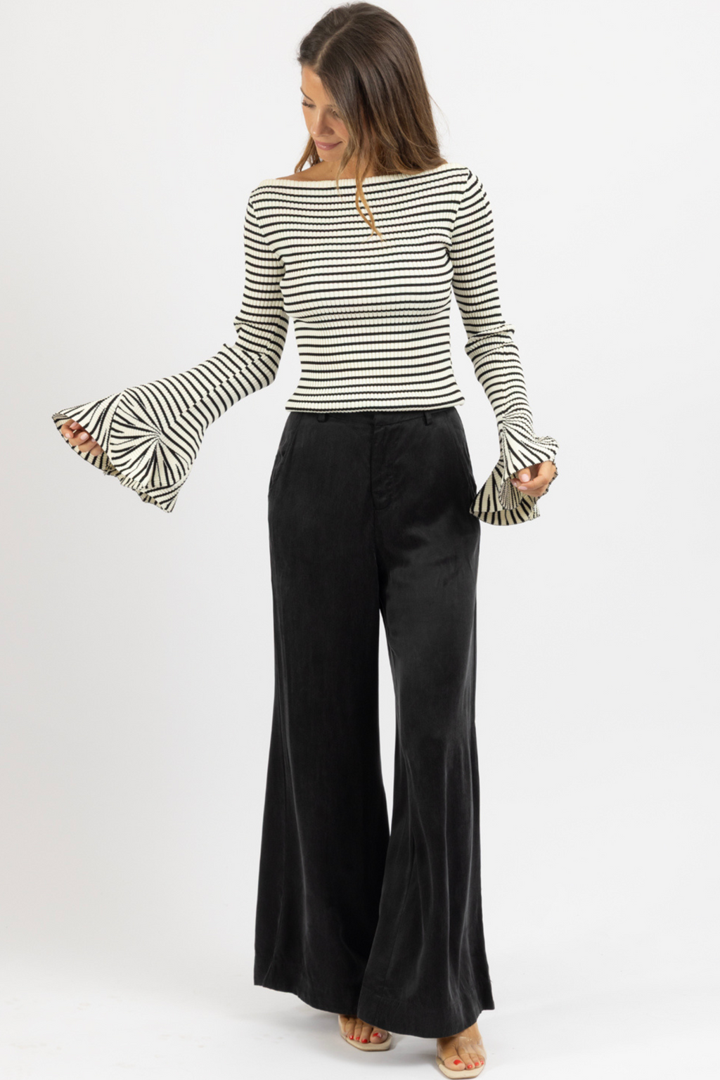 ALEXI MIDNIGHT BLACK PANTS