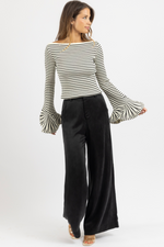 ALEXI MIDNIGHT BLACK PANTS