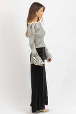 ALEXI MIDNIGHT BLACK PANTS