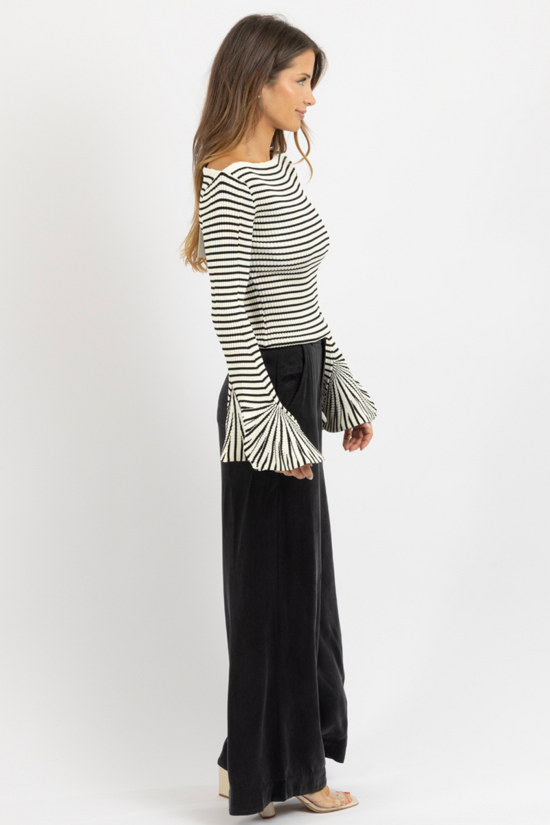 ALEXI MIDNIGHT BLACK PANTS