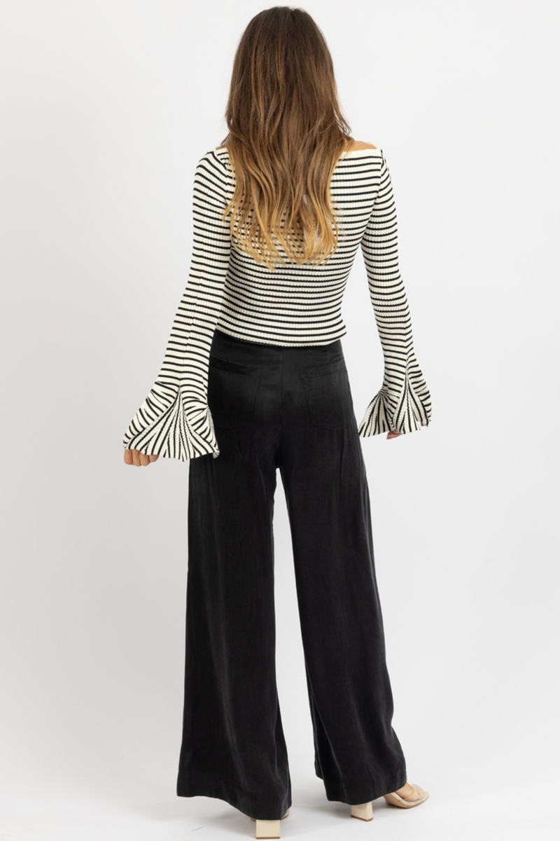 ALEXI MIDNIGHT BLACK PANTS
