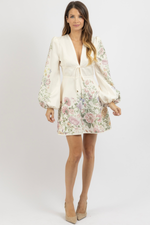 ALICE FLORAL MINI DRESS