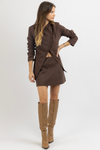 ALISE SUEDE SKIRT SET