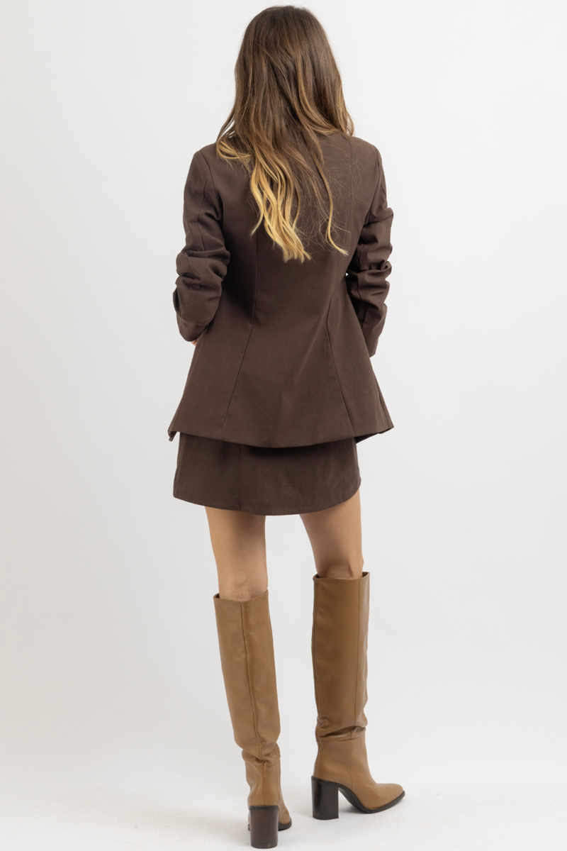 ALISE SUEDE SKIRT SET
