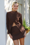 ALISE SUEDE SKIRT SET