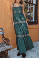 ANA EMBROIDERED MAXI DRESS