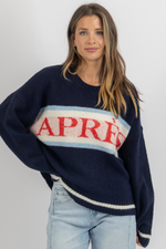 APRES GRAPHIC SWEATER