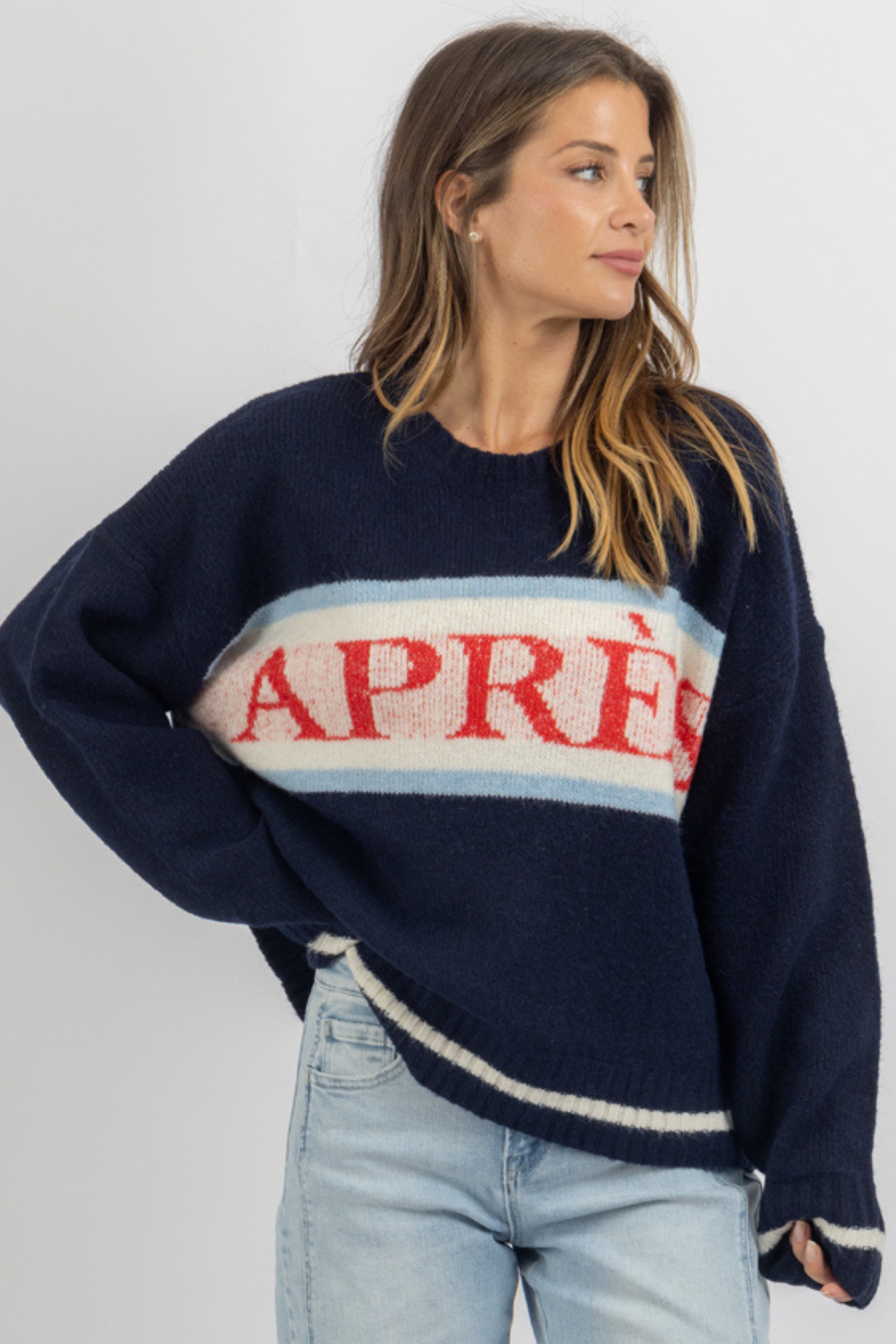 APRES GRAPHIC SWEATER