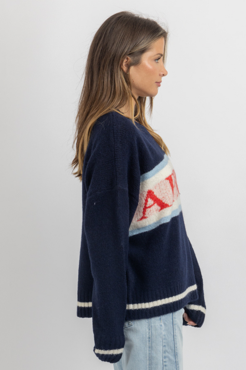 APRES GRAPHIC SWEATER