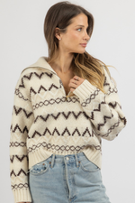 ASPEN COLLARED SWEATER
