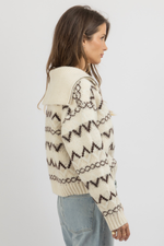 ASPEN COLLARED SWEATER