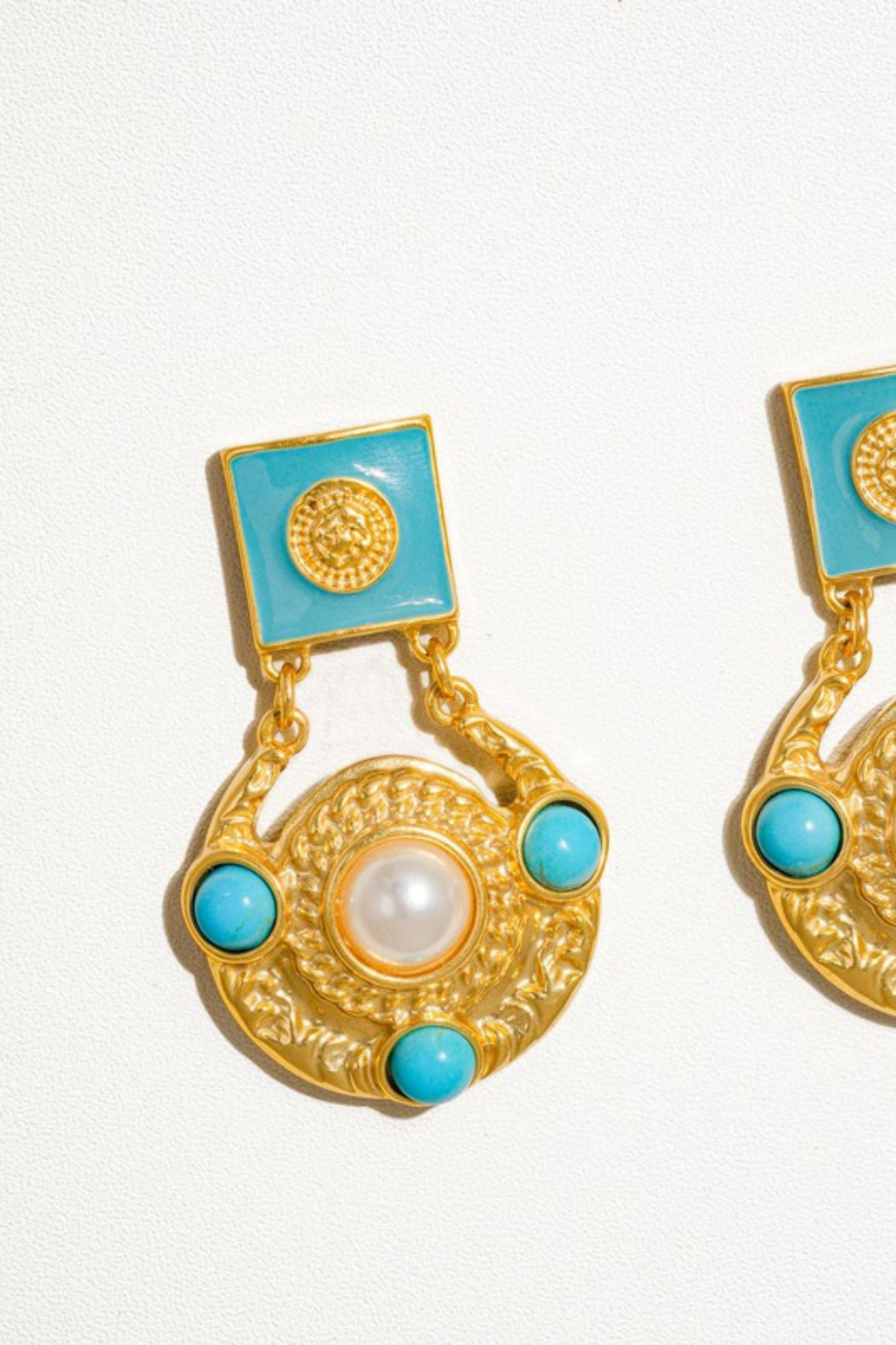 ASTRID TURQUOISE DROP EARRING