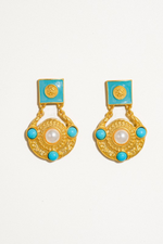 ASTRID TURQUOISE DROP EARRING