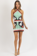 RIO PRINT MINI DRESS