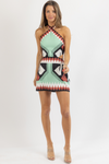 RIO PRINT MINI DRESS