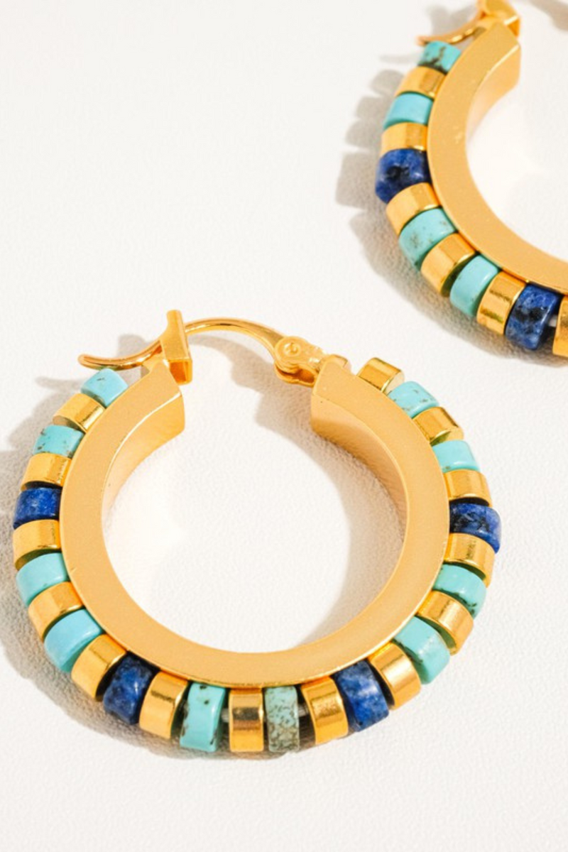 AZURA HOOP EARRING