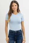 CAPSULE BABY BLUE SMOOTH TEE BODYSUIT