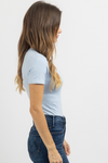 CAPSULE BABY BLUE SMOOTH TEE BODYSUIT