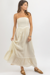 BESPOKE IVORY MAXI DRESS