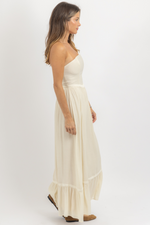 BESPOKE IVORY MAXI DRESS