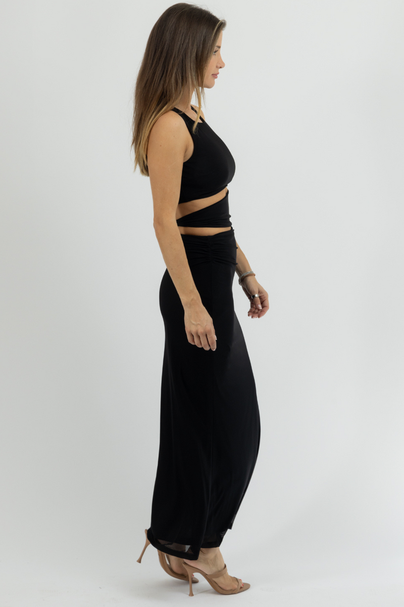 MERCI CUTOUT MAXI DRESS