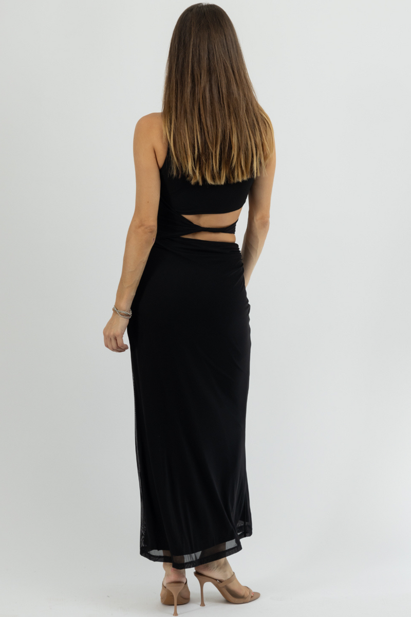 MERCI CUTOUT MAXI DRESS