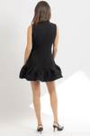 LEIGH BUBBLE HEM MINI DRESS