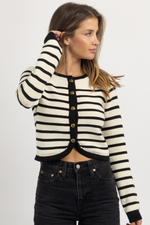 PHOEBE IVORY KNIT TOP