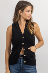 MEREDITH BUTTON SWEATER VEST