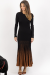 VAIL CONTRAST MAXI DRESS