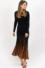 VAIL CONTRAST MAXI DRESS