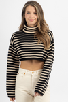 JE T'ADORE NATURAL CROP SWEATER *BACK IN STOCK*