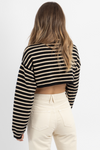JE T'ADORE NATURAL CROP SWEATER *BACK IN STOCK*