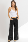 LIZZIE FAUX LEATHER PANT