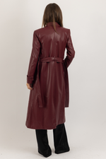 BLEECKER STREET BURGUNDY COAT