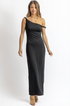 ARIANA SHOULDER TWIST DRESS