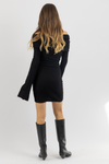 RUBI BLACK MINI DRESS
