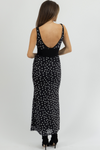 BENTLEY BLACK DOTTED DRESS