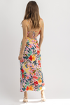 BLOOMING MULTICOLOR MAXI DRESS