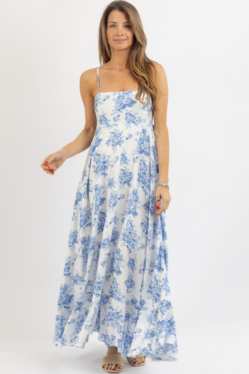 MELANIE FLORAL MAXI DRESS