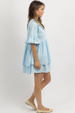 MASON SKY SHIRT DRESS