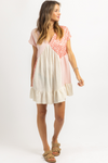 BLUSHING BABYDOLL DRESS